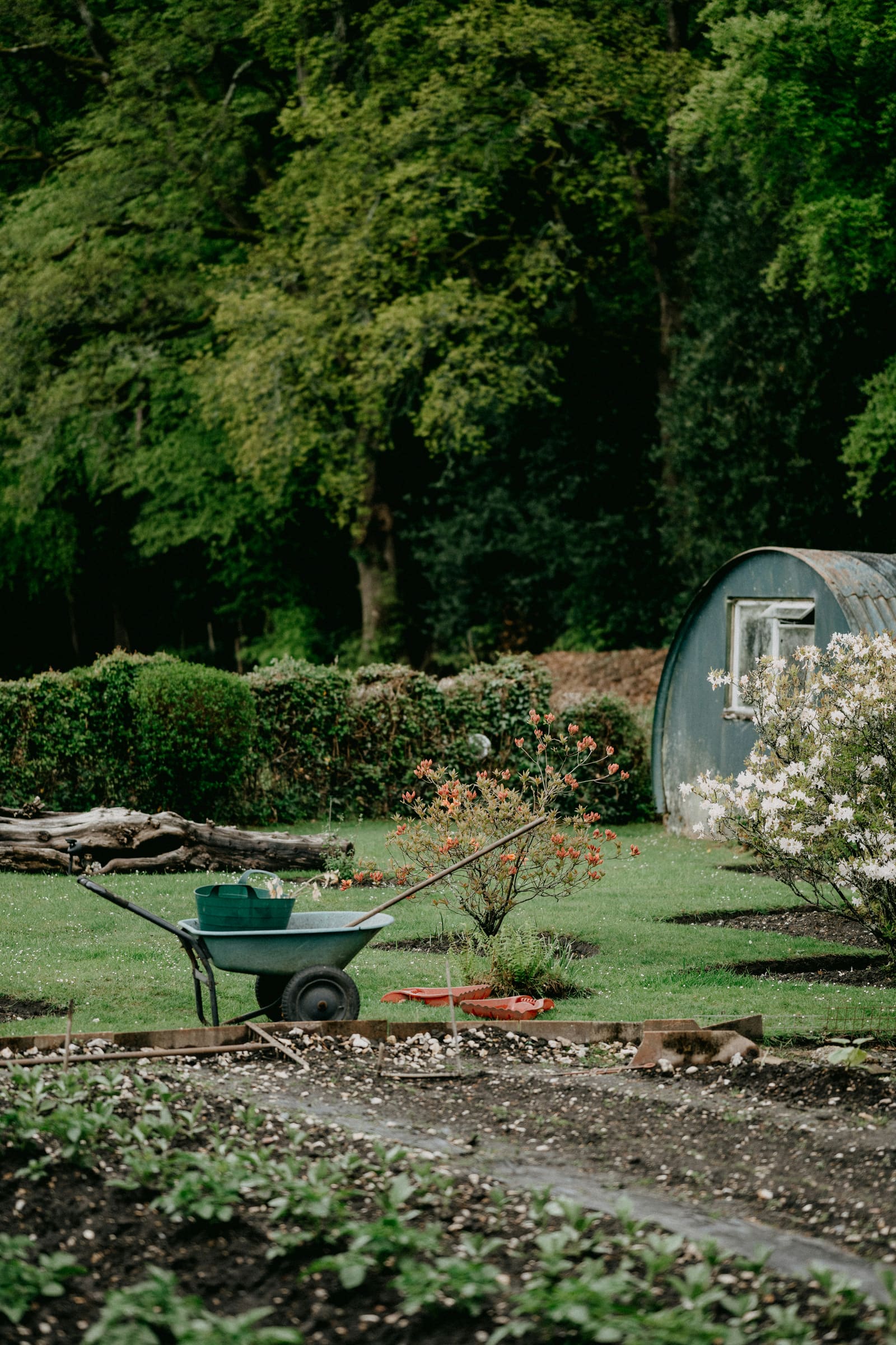 Jardín paisajístico en Girona